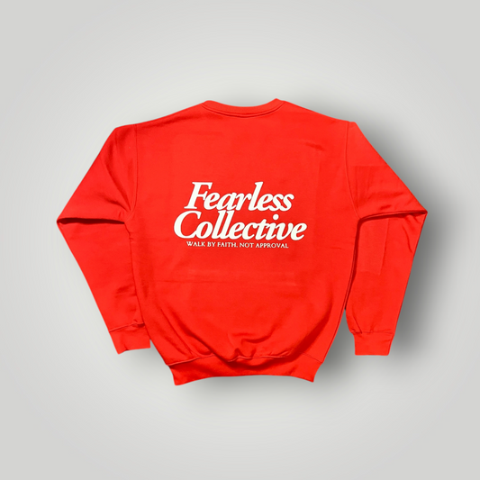 “FAITH UNDER FIRE” Fleece Crewneck Youth