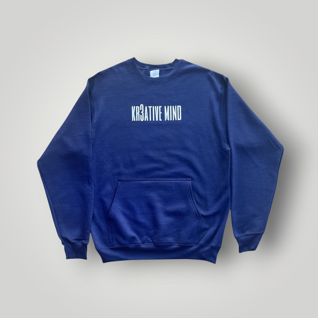 “MADE IN PRESSURE” Fleece Crewneck w/pocket