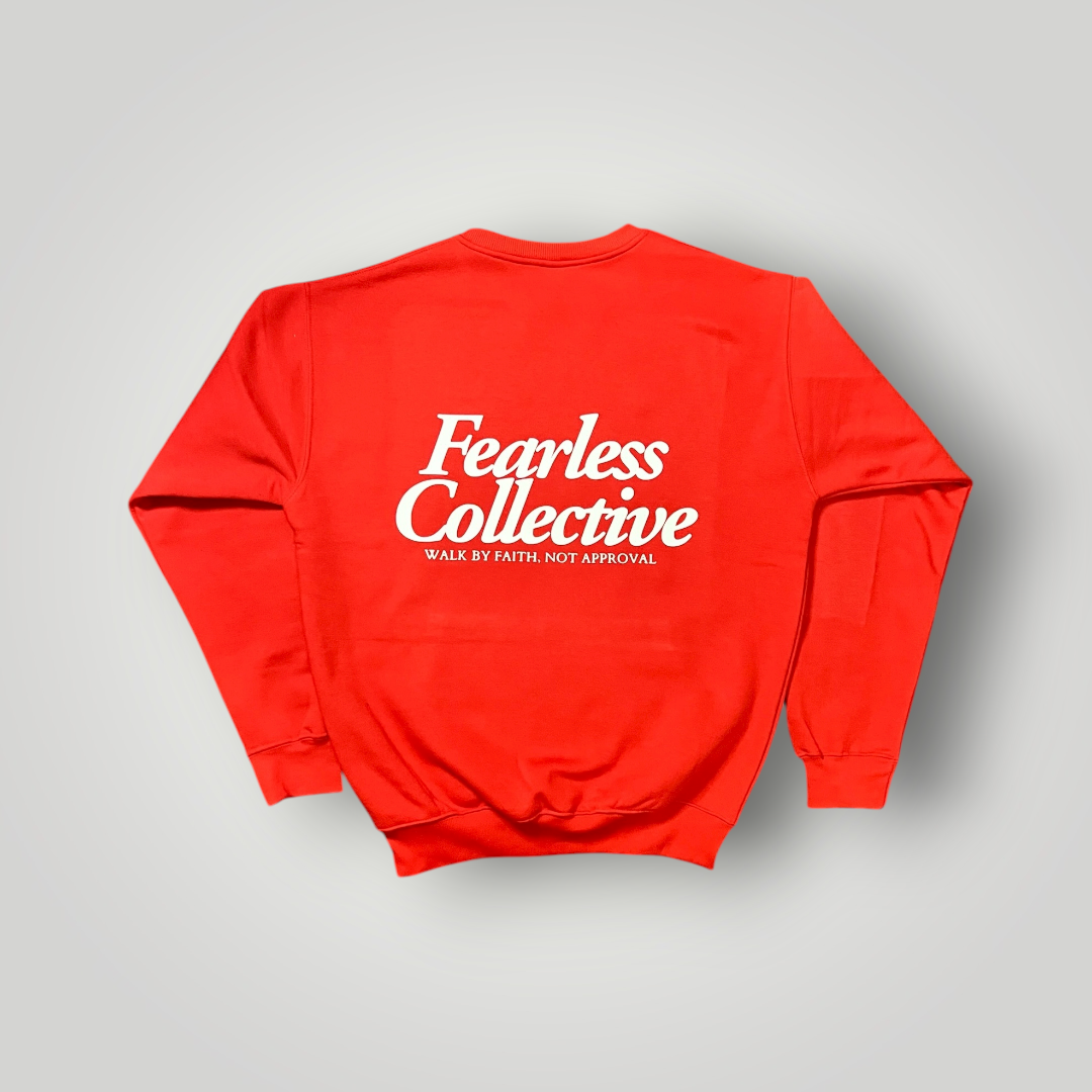 “FAITH UNDER FIRE” Fleece Crewneck Youth