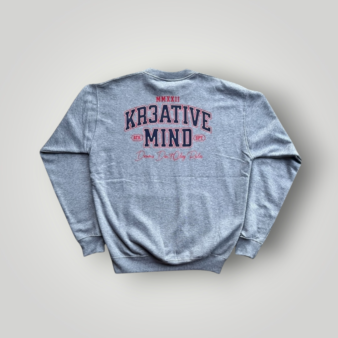 "PRESSURE MAKES PURPOSE" Crewneck w/Pocket