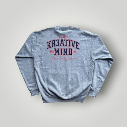 "PRESSURE MAKES PURPOSE" Crewneck w/Pocket