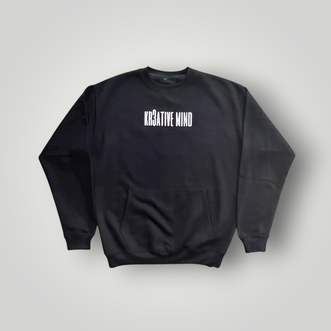 “MADE IN PRESSURE” Fleece Crewneck w/pocket