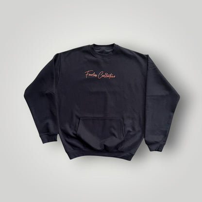 "PRESSURE MAKES PURPOSE" Crewneck w/Pocket
